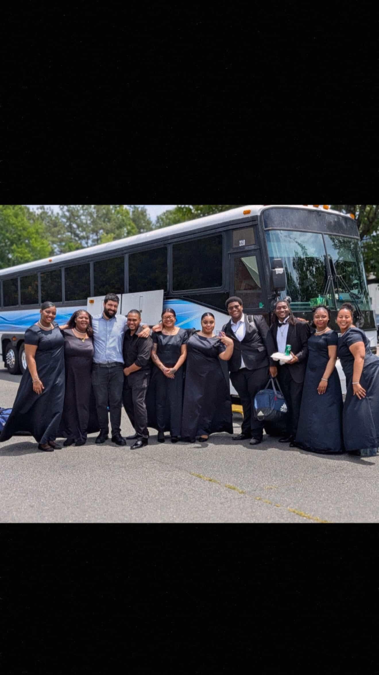 Songs of Solomon members gathered while traveling