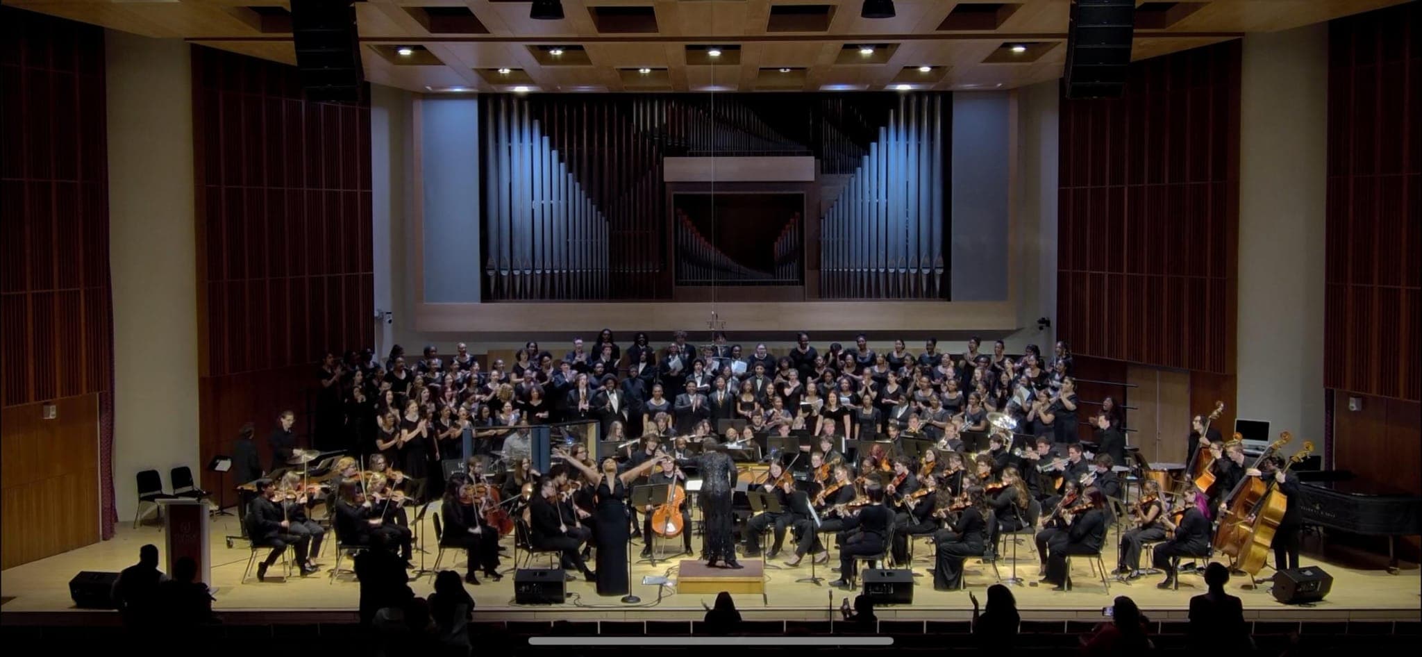 Songs of Solomon performing in a concert hall
